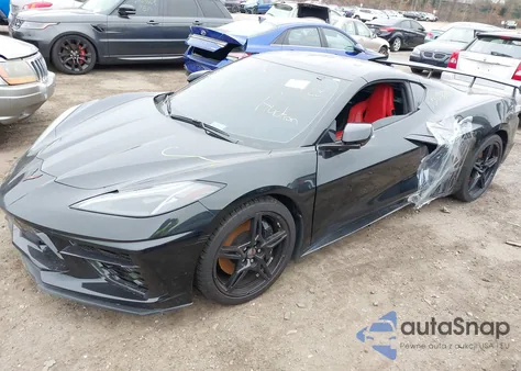 2023 Chevrolet Corvette Stingray Rwd 1Lt z USA, uszkodzony, nr VIN 1G1YA2D44P5123931